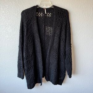 NWT - Free People Saturday Morning Oversized Open Front Cardigan